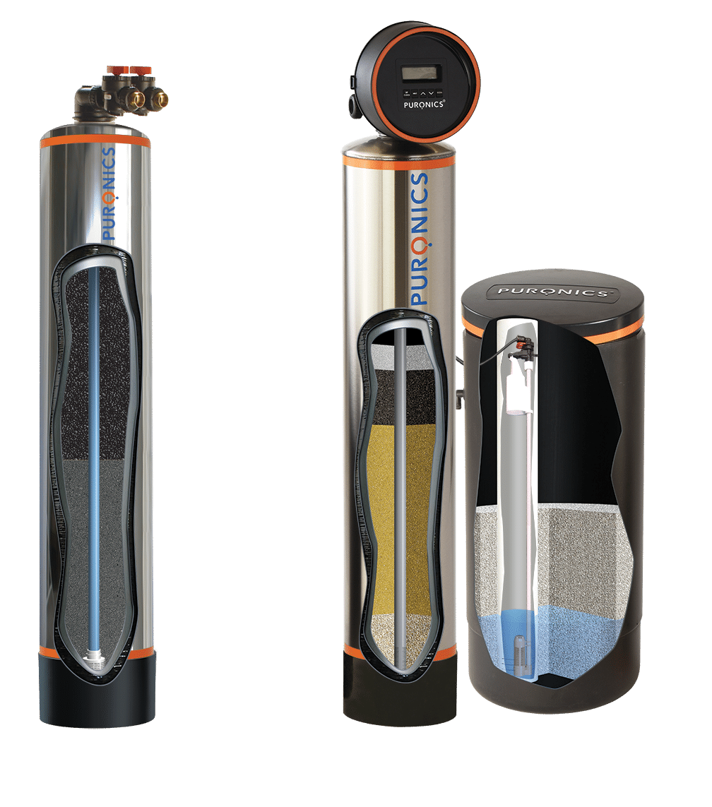 DuoFresh Plus whole-house water treatment system cutaway